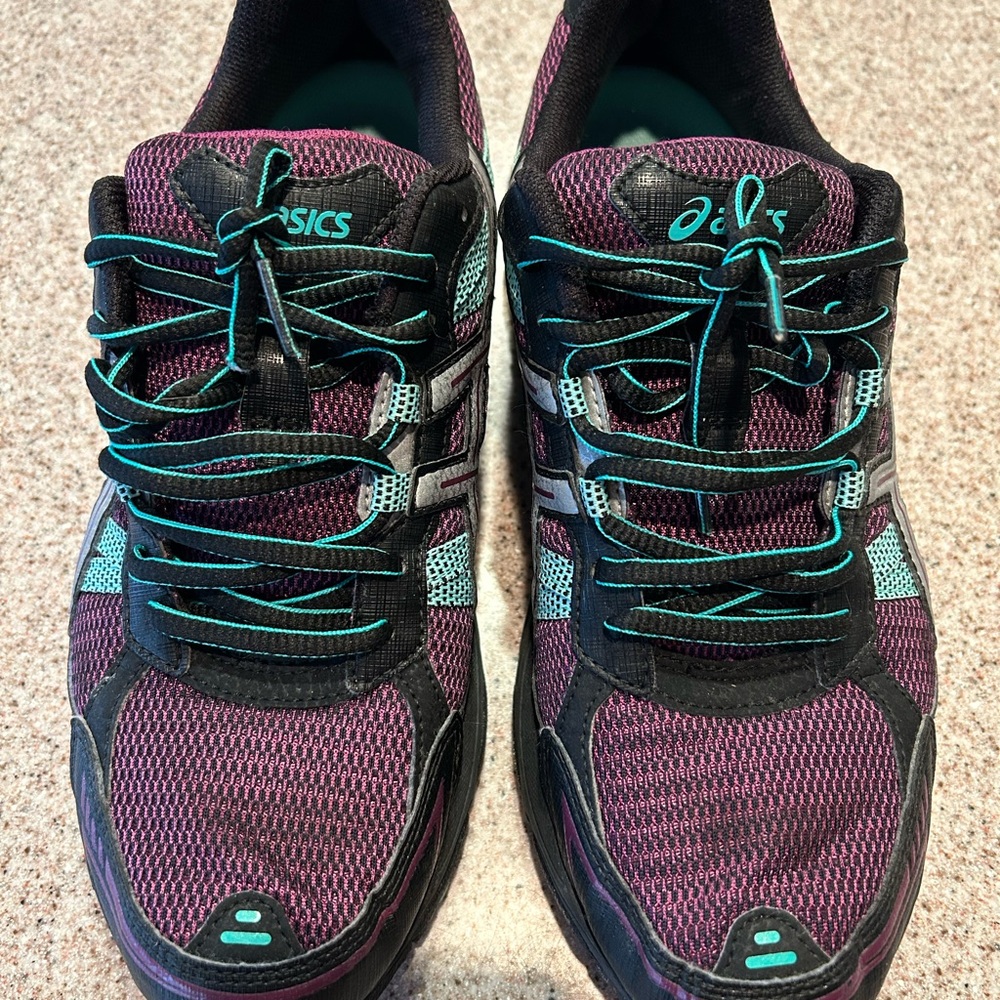 ASICS Women’s Gel-Venture 4 Running Shoes 10 Purple/Black T383N